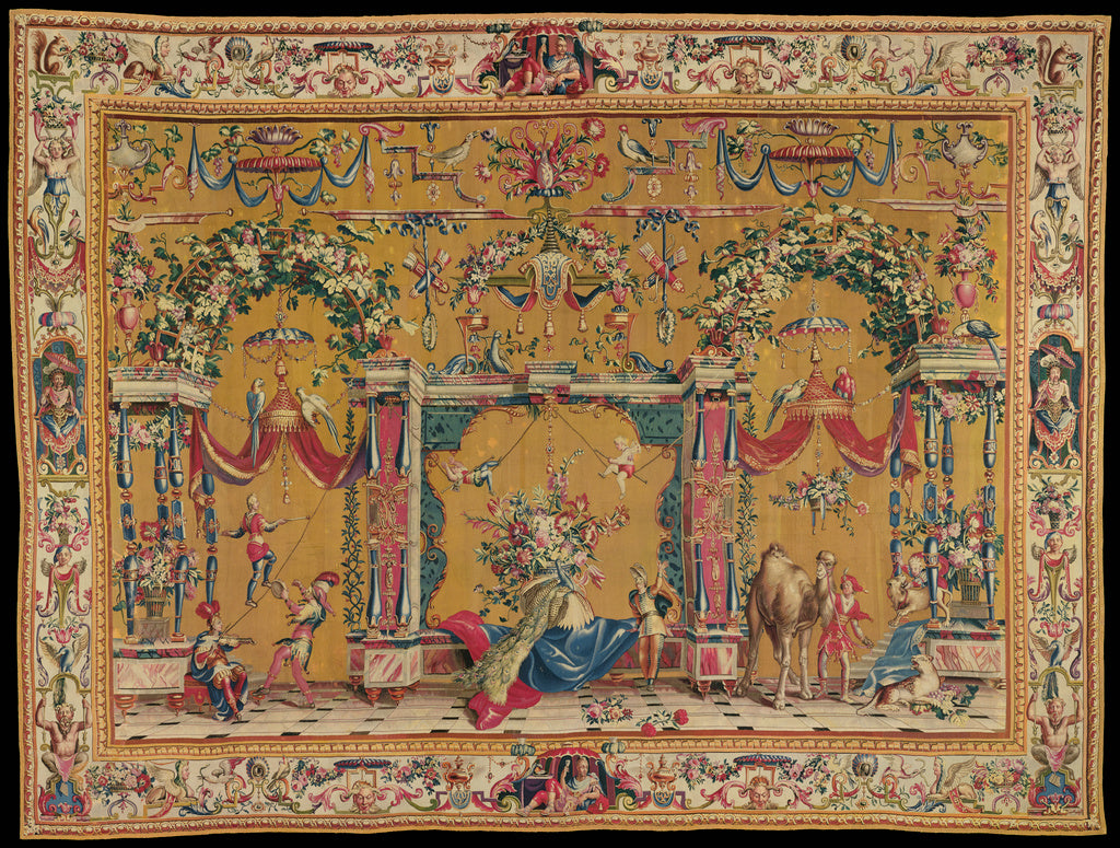 Beauvais Manufactory:The Camel, Poster Print Wall Art