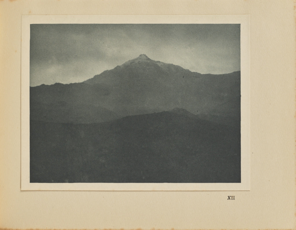 Alvin Langdon Coburn:Snowdon From Nant Gwynant, Poster Print Wall Art