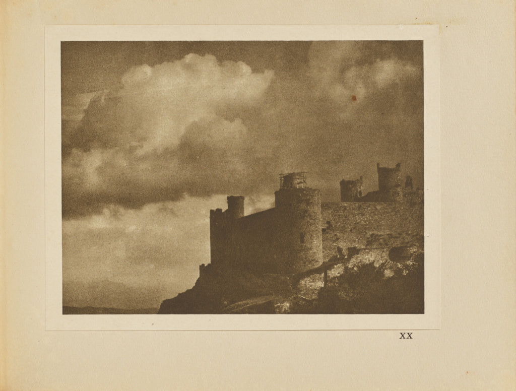 Alvin Langdon Coburn:Clouds and The Castle, Poster Print Wall Art