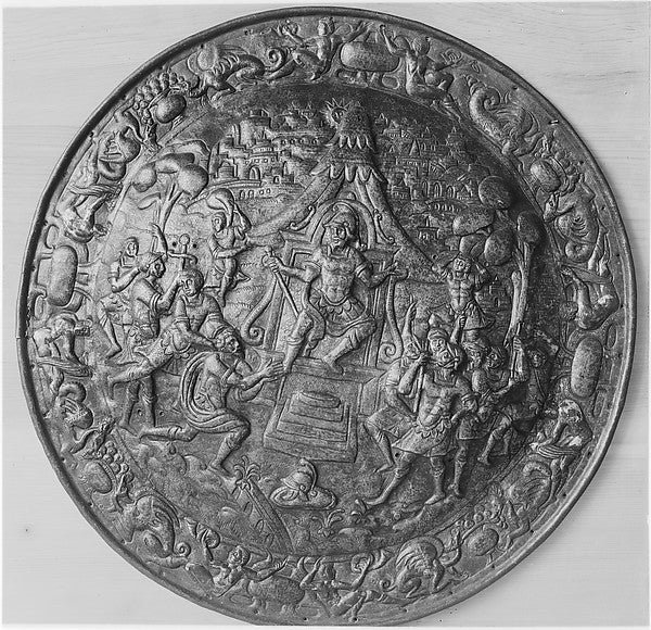 Embossed Shield c1580, Poster Print Wall Art