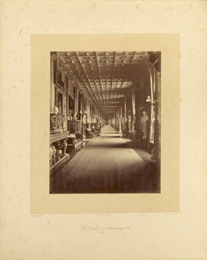André Adolphe-Eugène Disdéri:The Corridor (East Gallery Look, Poster Print Wall Art