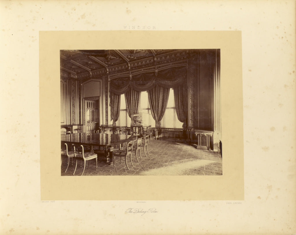 André Adolphe-Eugène Disdéri:The Dining Room, Poster Print Wall Art