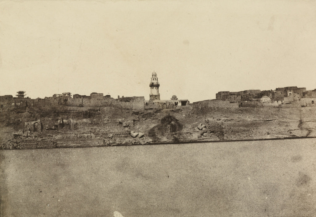 Maxime Du Camp:Haute egypte. Vue générale d'Esneh,16x12"(A3)Poster