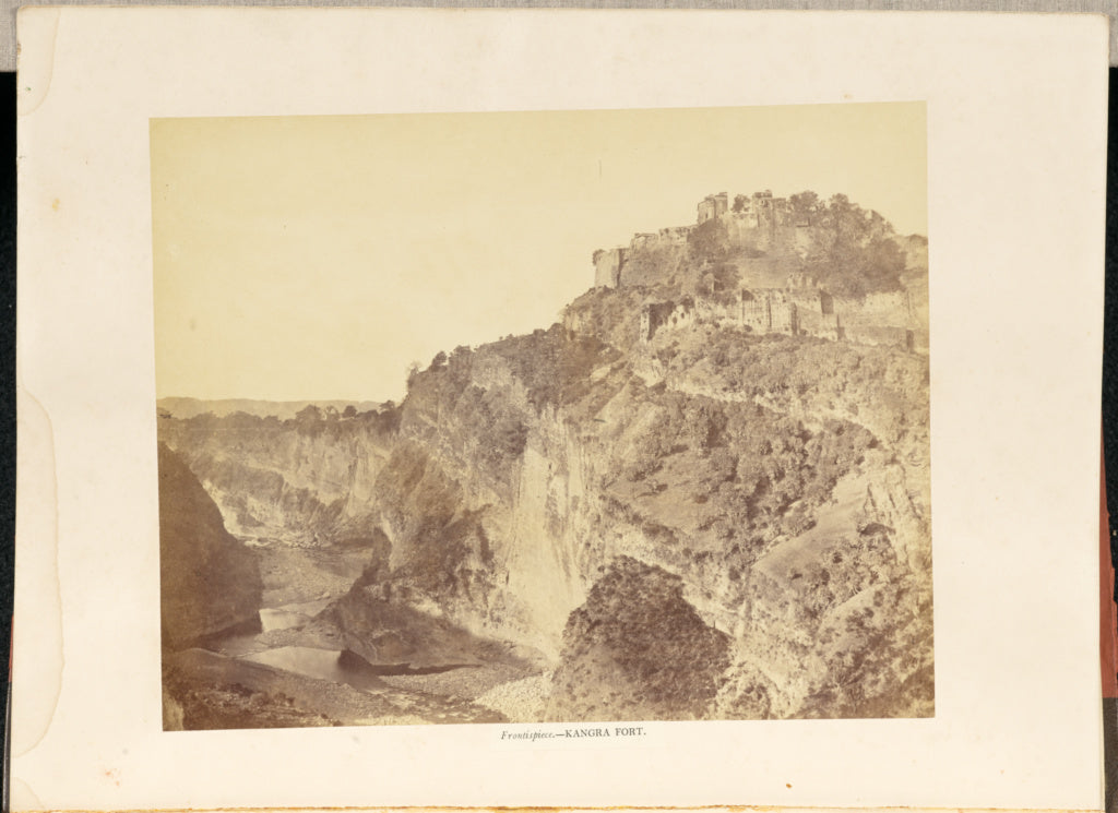 Philip Henry Egerton:Kangra Fort, Poster Print Wall Art