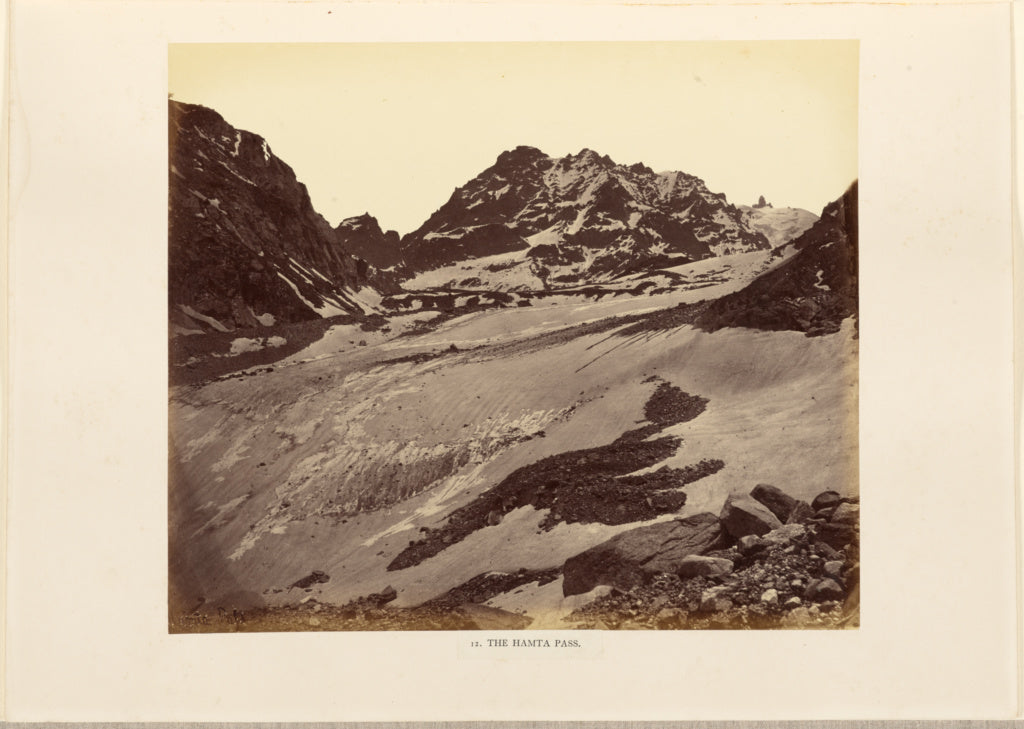 Philip Henry Egerton:The Hamta Pass, Poster Print Wall Art