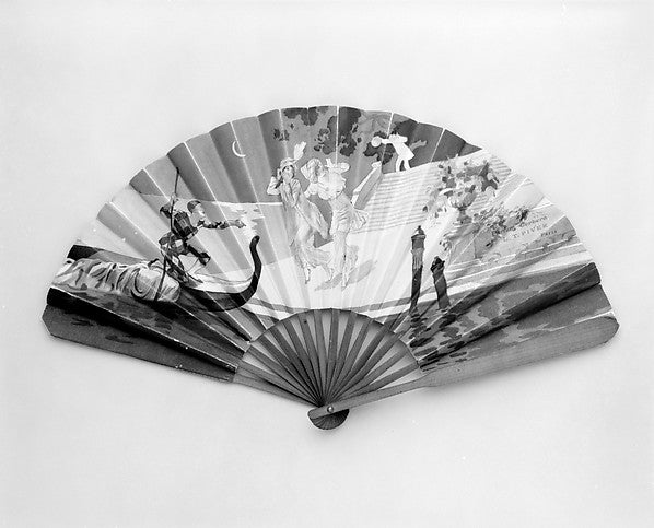 Unknown Designer - Advertising fan 1924, Poster Print Wall Art
