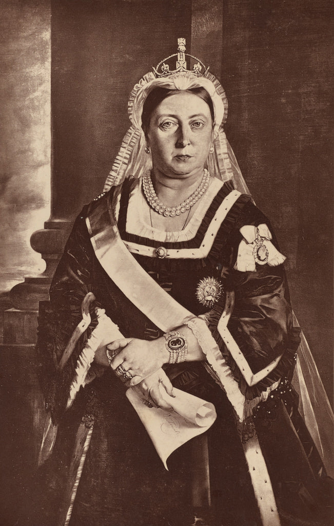 Bourne & Shepherd:Her Majesty Queen Victoria, Empress of Ind, Poster Print Wall Art