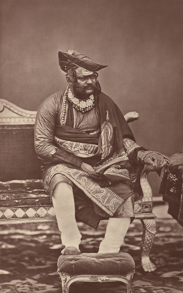 Bourne & Shepherd:H.H. General the Maharaja Sindia of Gwalio, Poster Print Wall Art