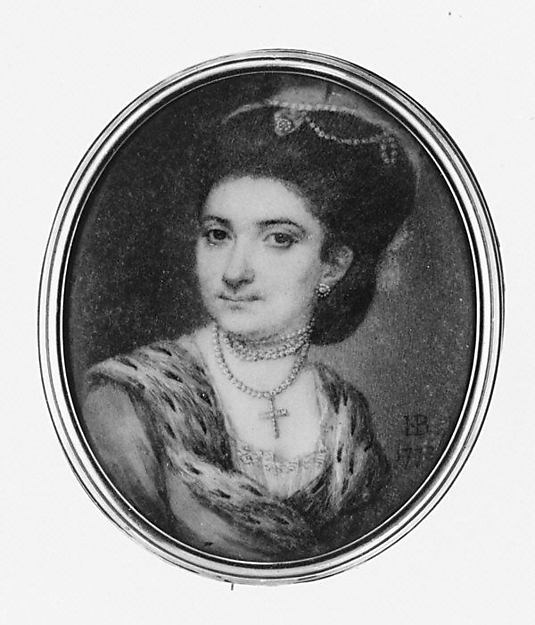 John Bogle:A Woman with the Initials MCC 1773-16x12"(A3) Poster