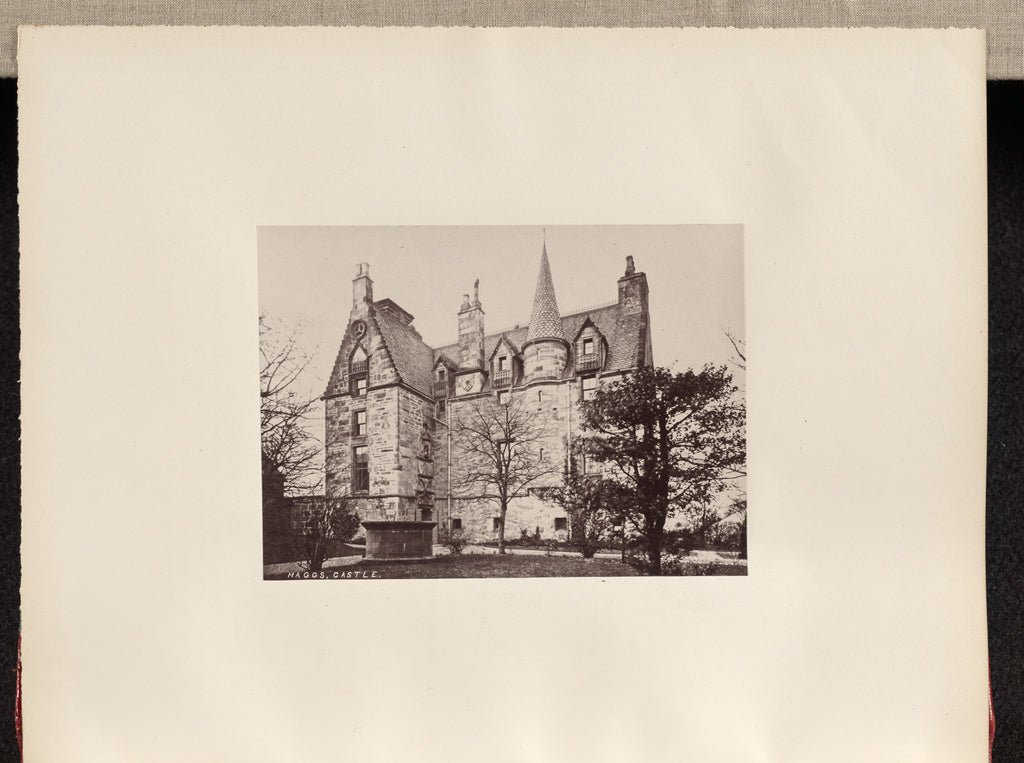 Thomas Annan:Haggs Castle, Poster Print Wall Art
