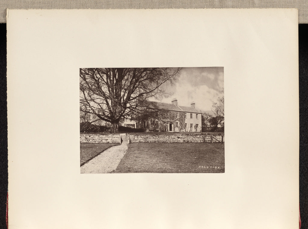 Thomas Annan:Hallside, Poster Print Wall Art