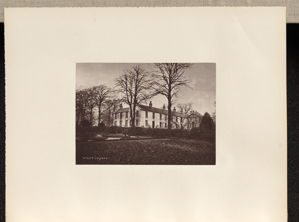 Thomas Annan:Mount Vernon, Poster Print Wall Art
