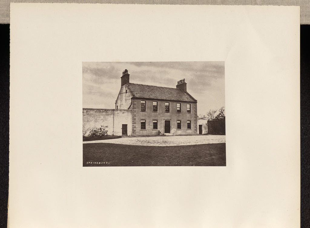 Thomas Annan:Springbank, Poster Print Wall Art