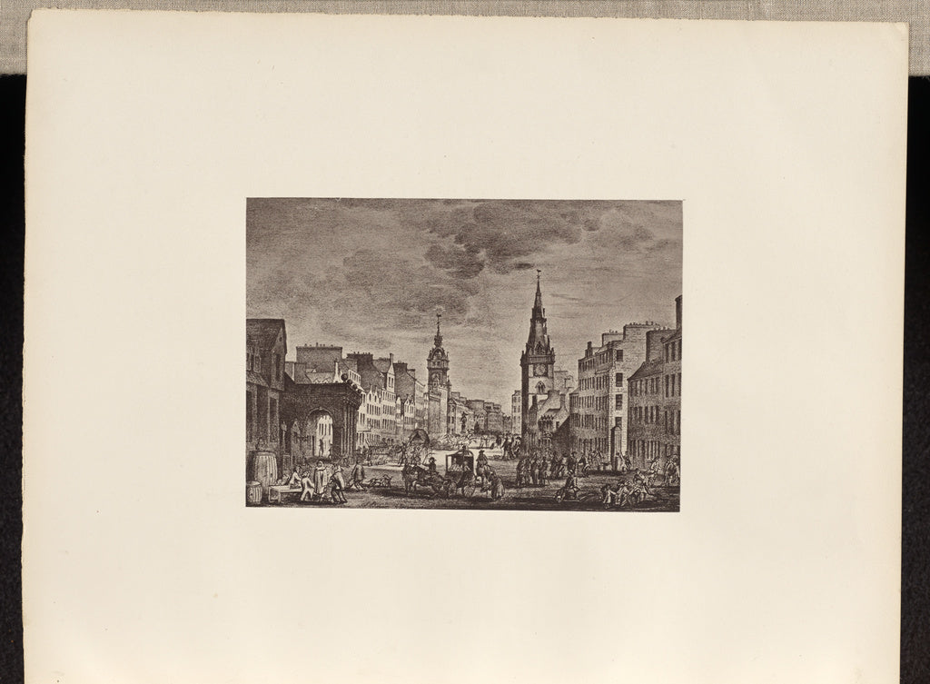 Thomas Annan:The Trongate in 1774, Poster Print Wall Art
