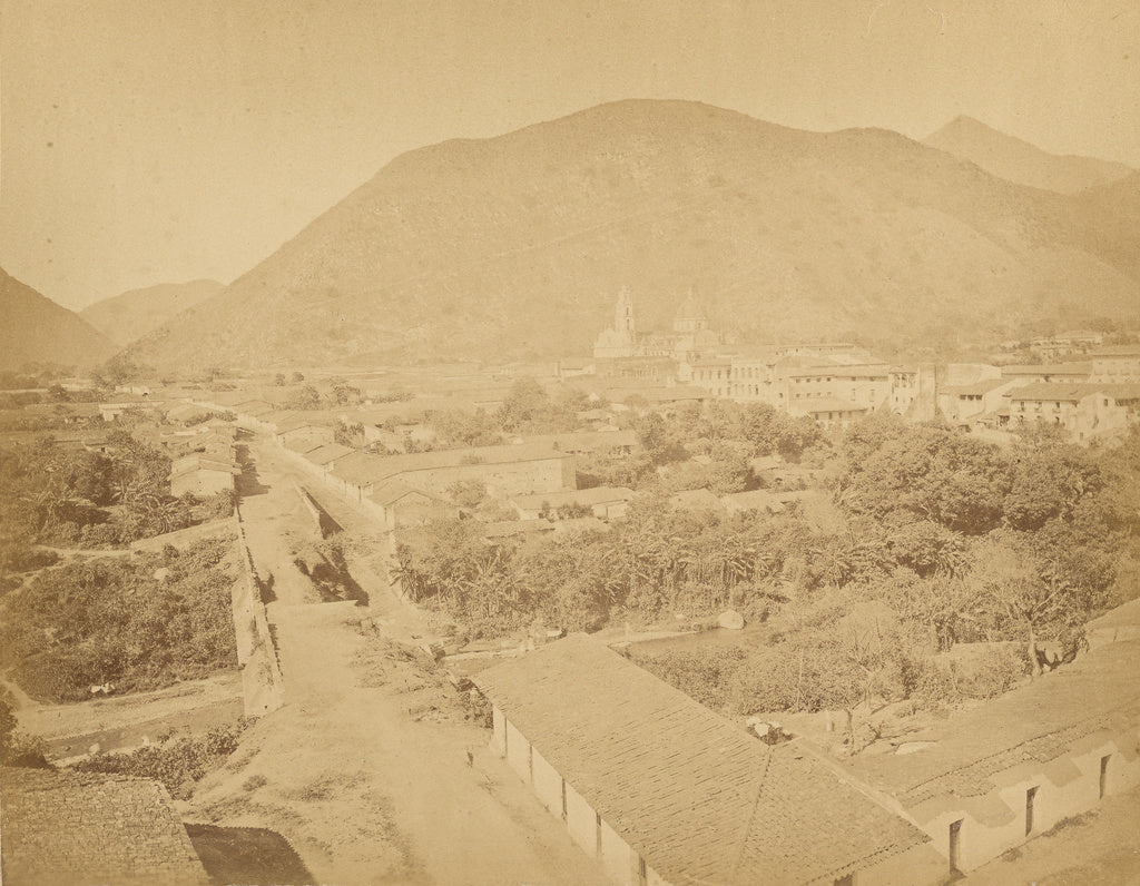 Abel Briquet:Orizaba. Panoramic View., Poster Print Wall Art