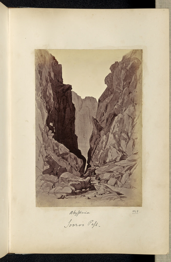 Unknown:Abyssinia. Sooroo Pass, Poster Print Wall Art