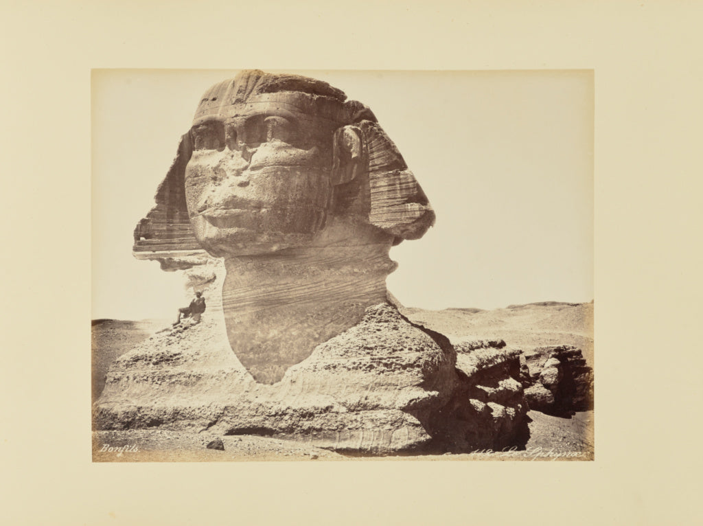 Félix Bonfils:Le Sphynx, Poster Print Wall Art