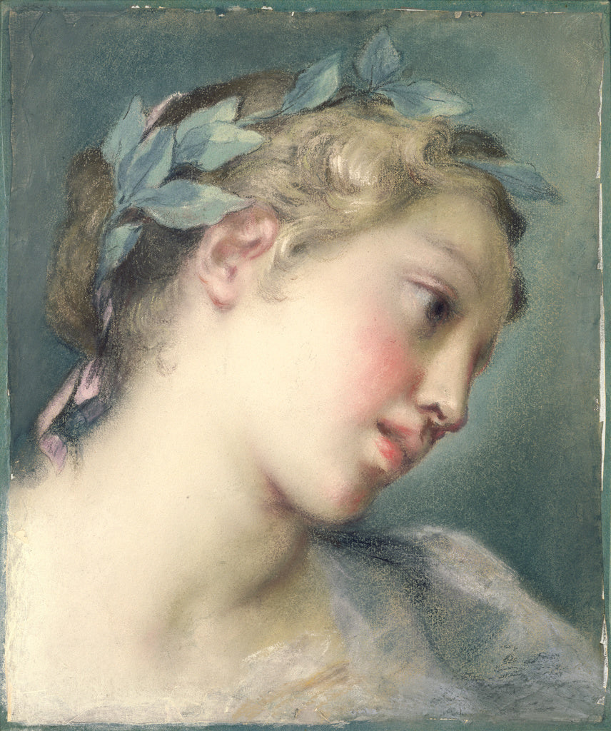 Rosalba Carriera:A Muse, Poster Print Wall Art