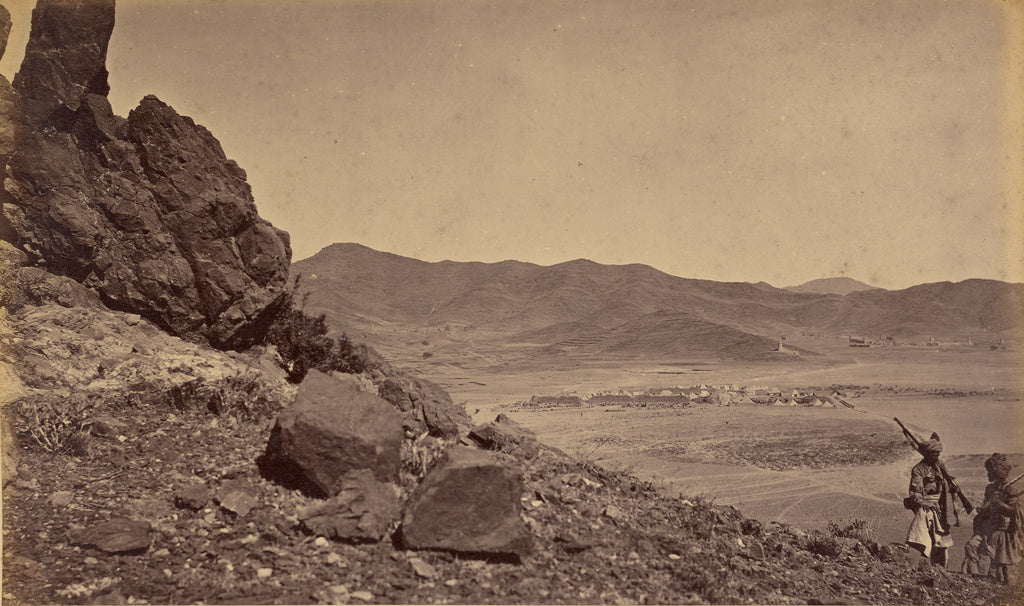 John Burke:Landi Kotal, looking North, Poster Print Wall Art