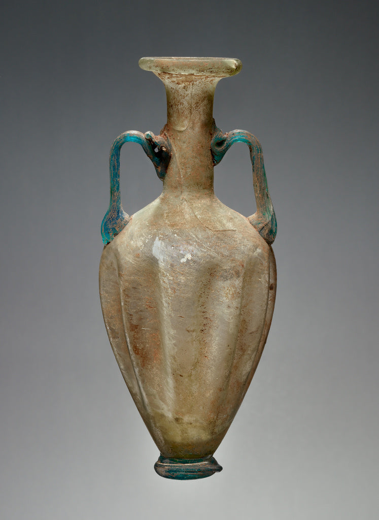 Unknown:Amphora with Indentations, Poster Print Wall Art