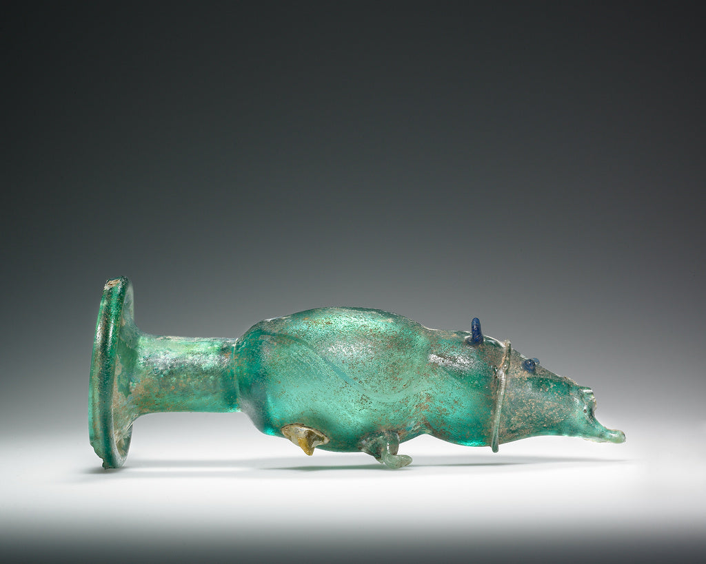 Unknown:Hippopotamus Flask, Poster Print Wall Art