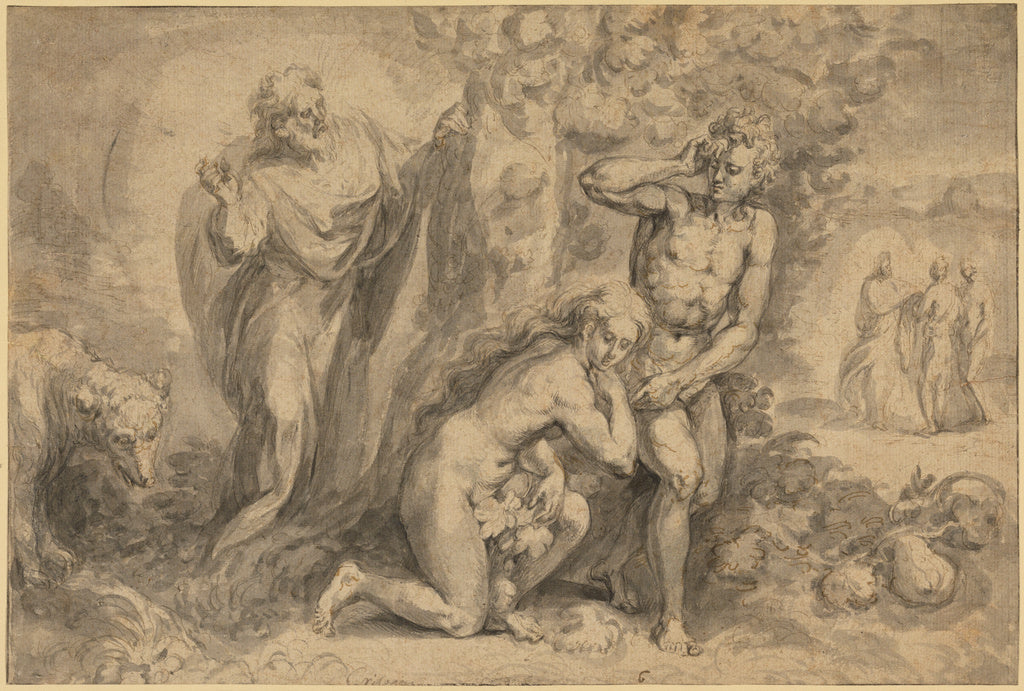 Crispijn van den Broeck:The Fall of Man, Poster Print Wall Art