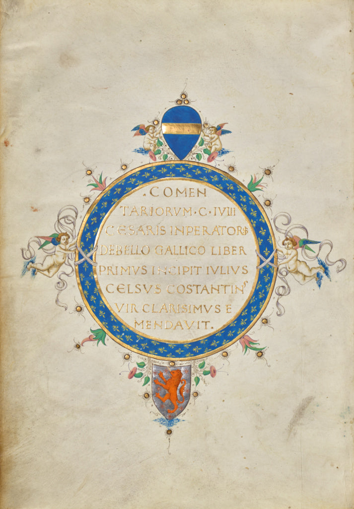 Francesco di Antonio del ChiericoAttributed to:Bellum Gallic, Poster Print Wall Art