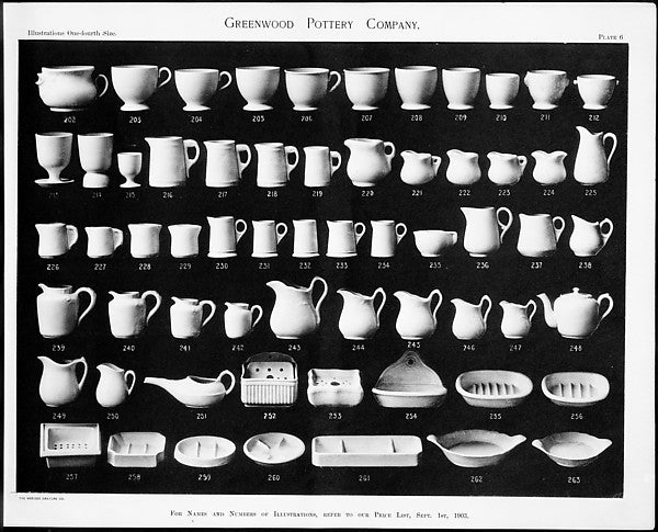 Illustrated Catalogue with List Prices of Vitrified Hotel and, Poster Print