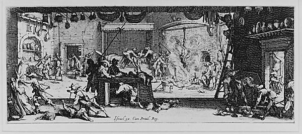 Les Miseres Et Les Mal-Heurs De La Guerre...Israel 1633-Jacque, Poster Print Wall Art