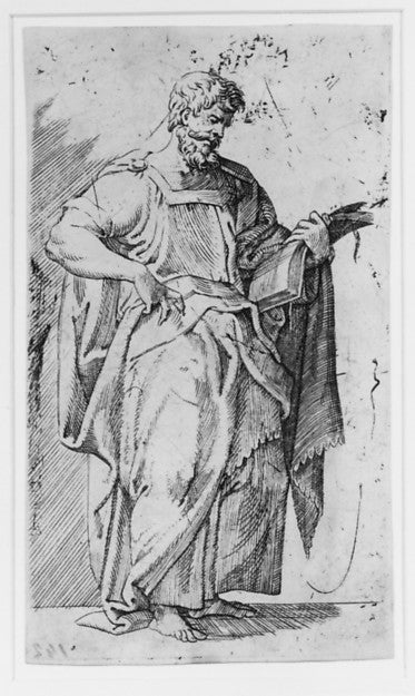 An Apostle c1555–67-Angiolo Falconetto, Poster Print
