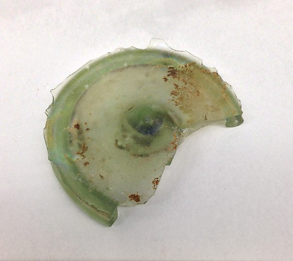 Fragment of a bottle 13th cent, Poster Print Wall Art