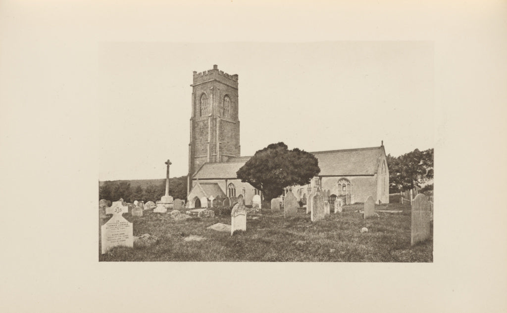 Francis Frith:Watchett Churchyard, Poster Print Wall Art