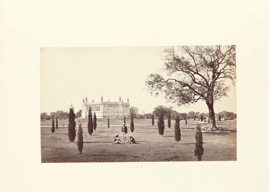 Samuel Bourne:Cawnpore; The Memorial Well, with the Cawnpore, Poster Print Wall Art
