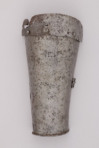 Part of a Left Forearm Defense c1450–70, Poster Print Wall Art