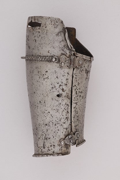 Outer Plate of a Forearm Defense c1400, Poster Print Wall Art
