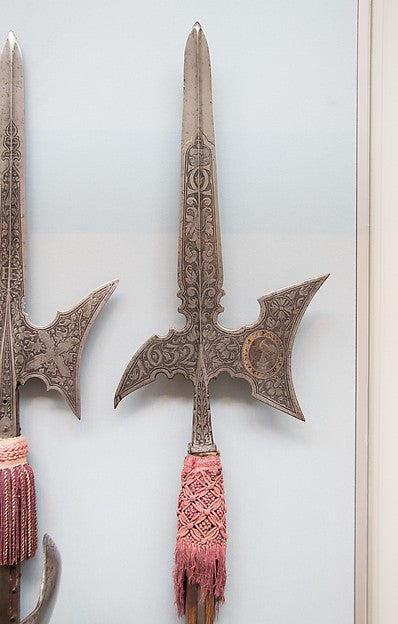 Halberd of Prince Karl Eusebius of Liechtenstein dated 1632, Poster Print Wall Art