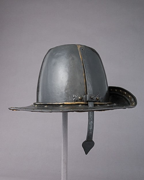 Helmet in the Shape of a Cavalier's Hat c1630–50, Poster Print Wall Art