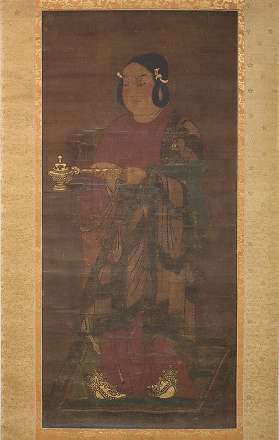 Prince Shtoku at Age Sixteen 14th cent-In the Style of Toba S,Japan ukiyo-e Period Image, Poster Print Wall Art