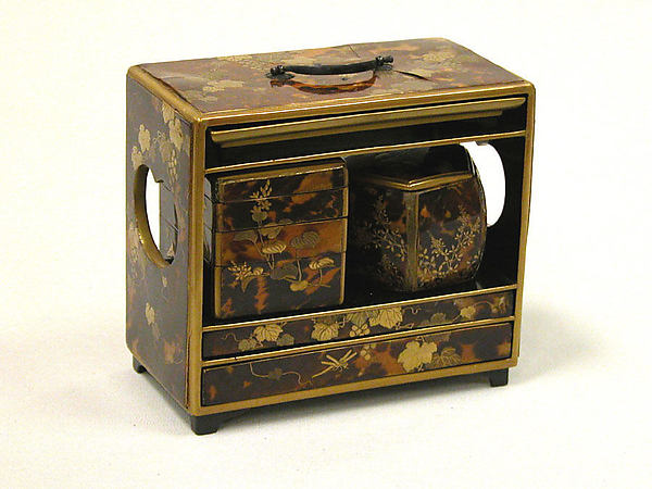 Cabinet for Incense Nest of Boxes Tray 19th cent,Classic Ming China Image, Poster Print Wall Art