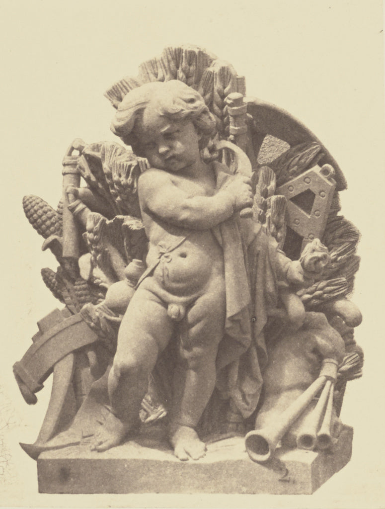 edouard Baldus:["L'Eté", Sculpture by Vital Dubray, Decorat, Poster Print Wall Art