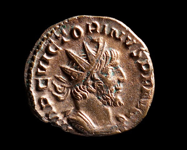 Coin from the Reign of Emperor Victorinus 269–71,16x12"(A3)Poster
