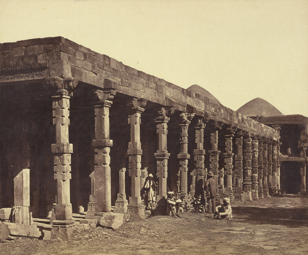 Felice Beato:Hindoo Temple in Kootub,16x12"(A3)Poster