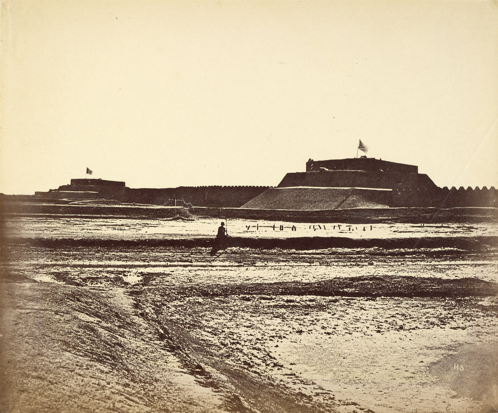 Felice Beato:Pehtung Fort, August 1st, 1860, Poster Print Wall Art