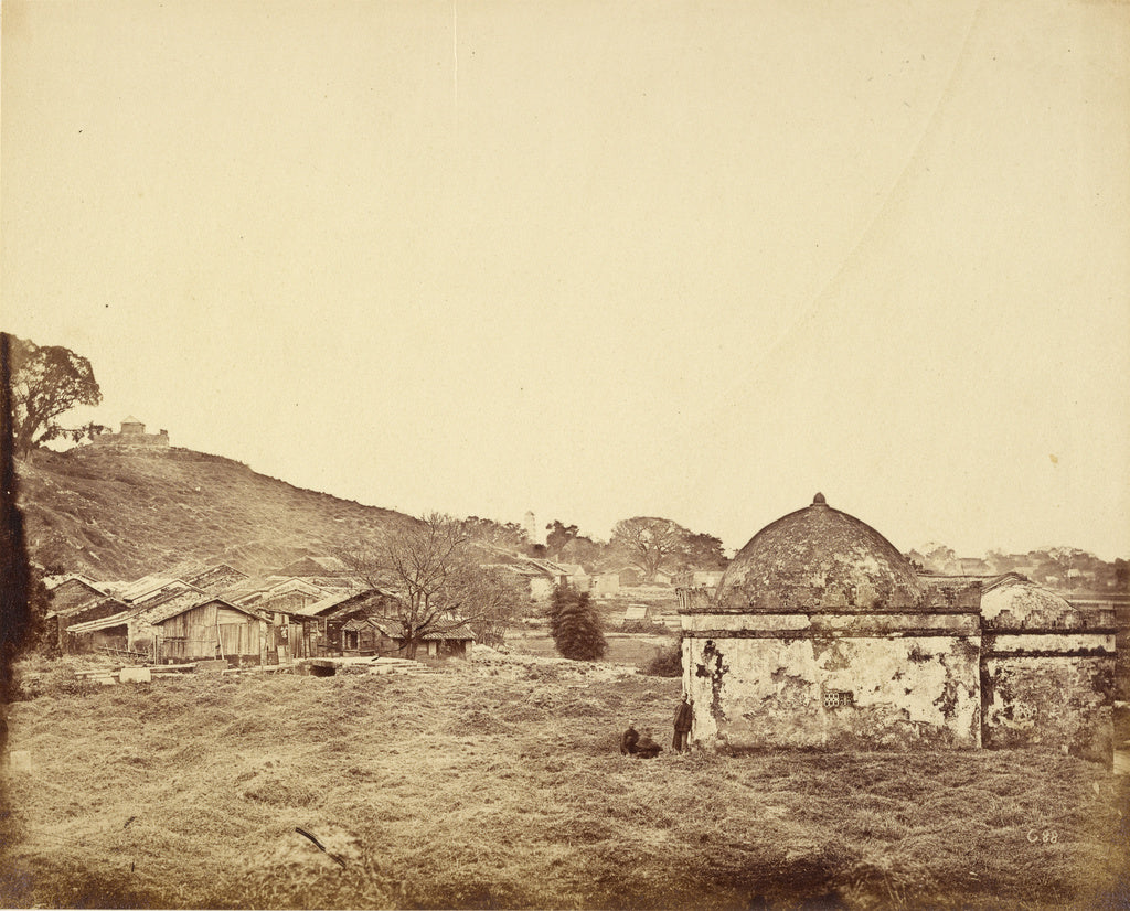 Felice Beato:Mahomedan Temple near Canton, Poster Print Wall Art
