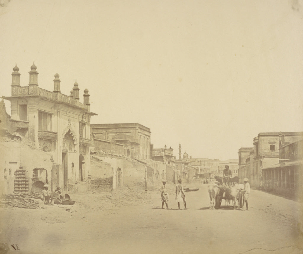 Felice Beato:[The Road by which General Henry Havelock Enter, Poster Print Wall Art