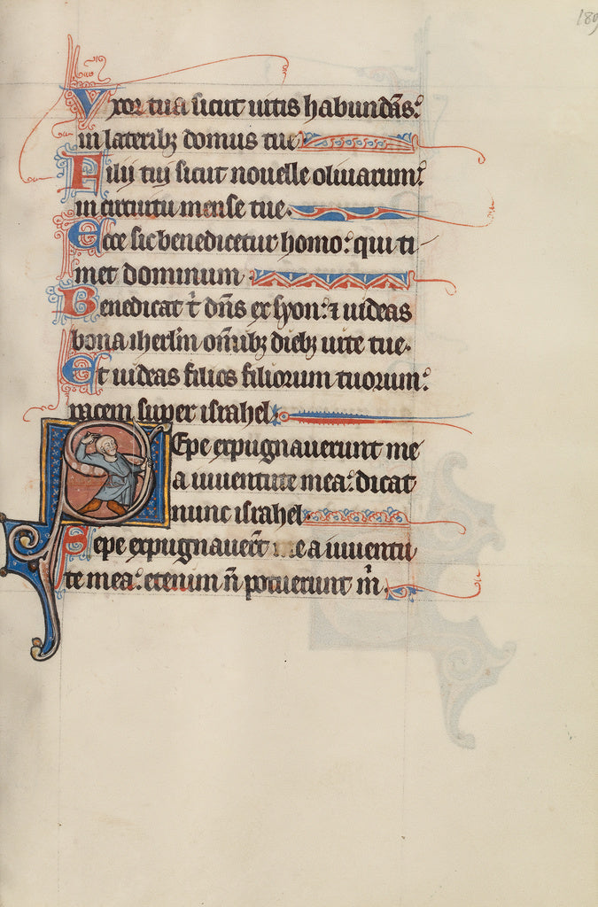 Bute Master:Initial S: An Archer Shooting an Arrow, Poster Print Wall Art