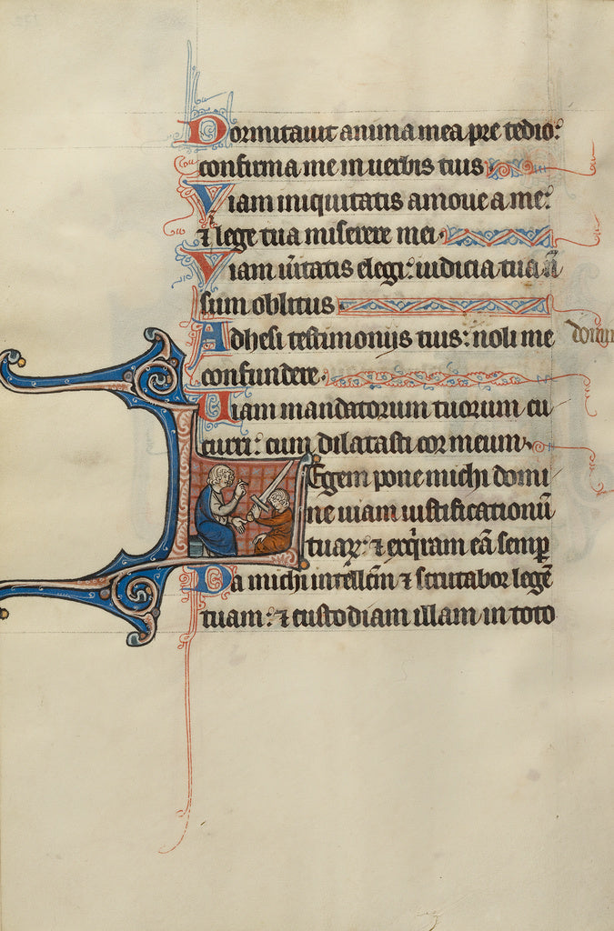 Bute Master:Initial L: One Man Swearing Fealty to Another Ma, Poster Print Wall Art