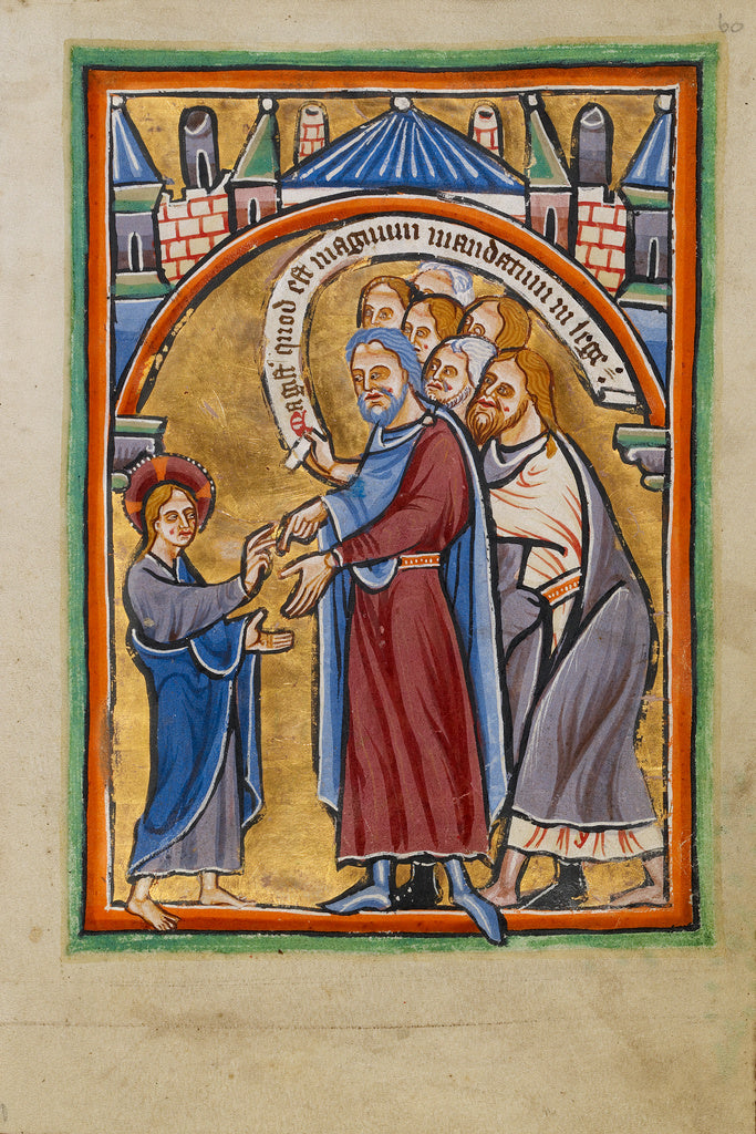 Unknown:Christ Among the Doctors, Poster Print Wall Art