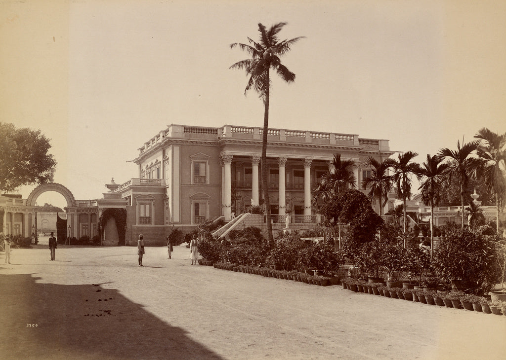 Lala Deen Dayal:Afzul Mahel, Hyderabad, Poster Print Wall Art