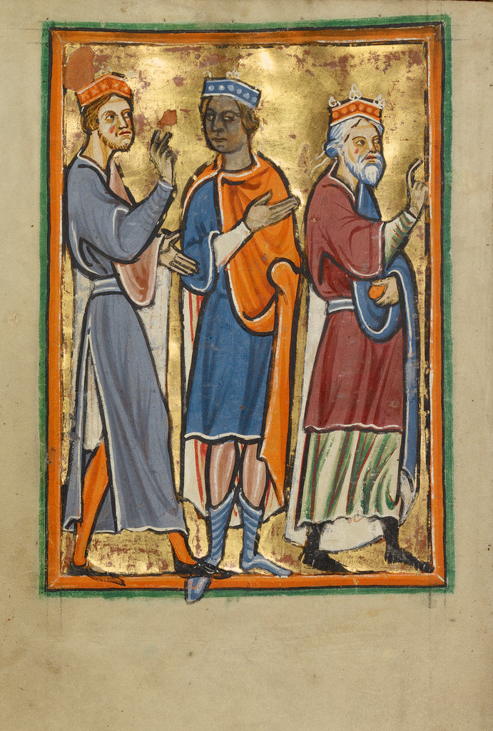Unknown:The Magi Approaching Herod, Poster Print Wall Art